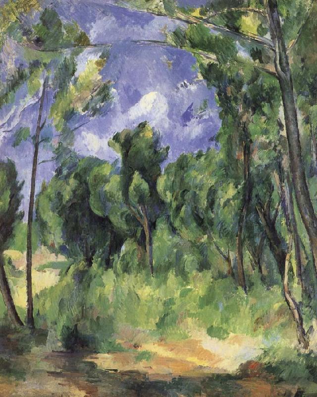 Paul Cezanne forest Germany oil painting art